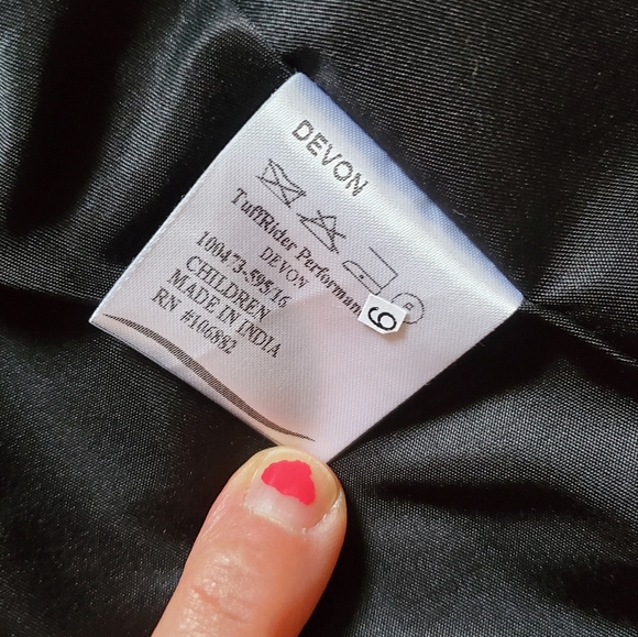 Tuff Rider Horse Riding Coat Jacket - Picture 7 of 7